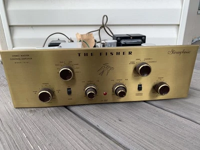 Fisher X-101-ST Stereo Vacuum Tube Amplifier Works - Image 1 of 4