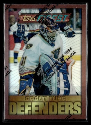 1996-97 Topps Finest Grant Fuhr St. Louis Blues #113 - Image 1 of 2