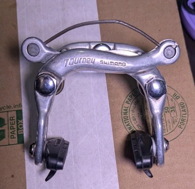 Vintage Shimano Dura Ace Center Pull Caliper Rear Road Bike Brake - Image 1 of 3
