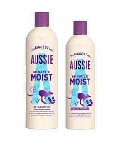 Aussie Miracle Moist Shampoo 675ml & Conditioner 470ml - Picture 1 of 1