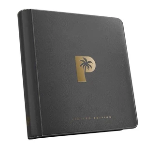 Palms Off: Mega Capacity - 12 Pocket Binder - Black and Gold (960 slot) - Picture 1 of 4