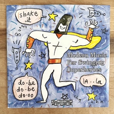 SPACE GHOST CARTOON PLANET BAND Modern Music for Swinging Superheroes Promo CD - Bild 1 von 2