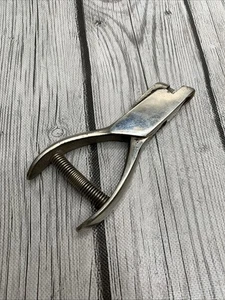 Vintage - Utility Eisenbahn Zug Schaffner Fahrkartenlocher - funktioniert - Bild 1 von 12