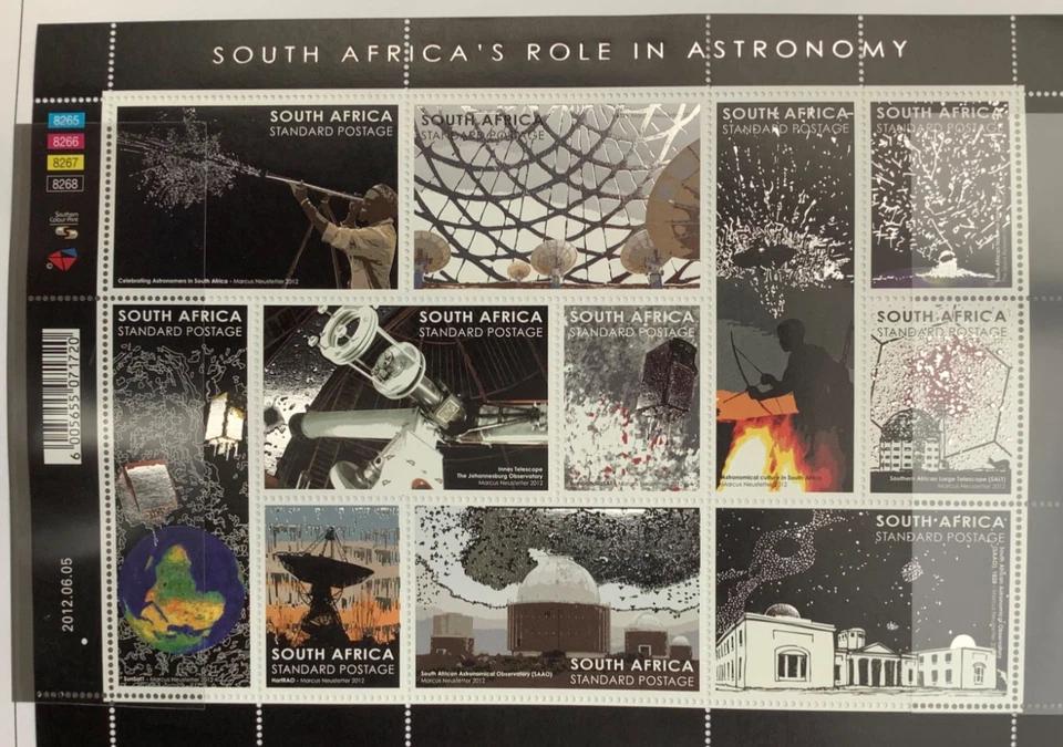 RSA 2012: El papel de Sudáfrica en la astronomía MS - MNH Foto 1 de 1