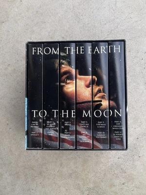 From The Earth To The Moon 1998 VHS Boxed Set Complete Great Condition - Image 1 of 4
