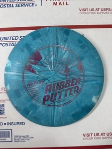 Lightning Discs Hi-Flex Rubber Putter Vintage 170g Disc - Blue - Picture 1 of 5
