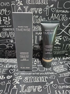 Base Mary Kay TimeWise Luminous 3D 1 oz nueva con caja beige W 100 - Imagen 1 de 2