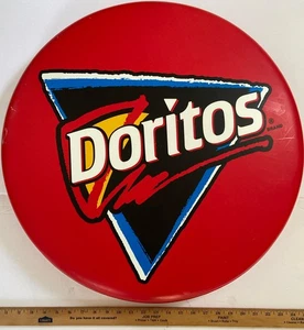 DORITOES LADENSCHILD geformter Kunststoff 23 Zoll rund RAR - Bild 1 von 4