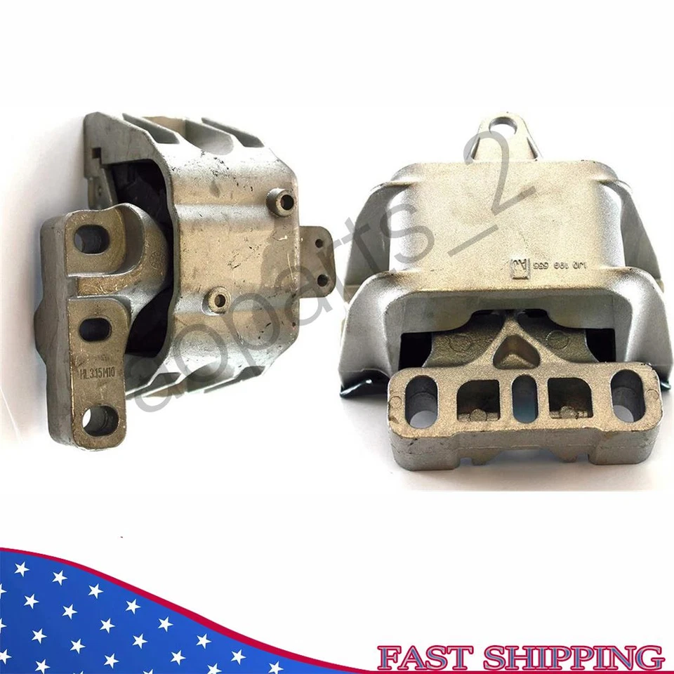 Motor delantero y montaje de transmisión 2 piezas. 98-06 para Volkswagen Beetle Golf Jetta 1,8 L 2,0 L Foto 1 de 3