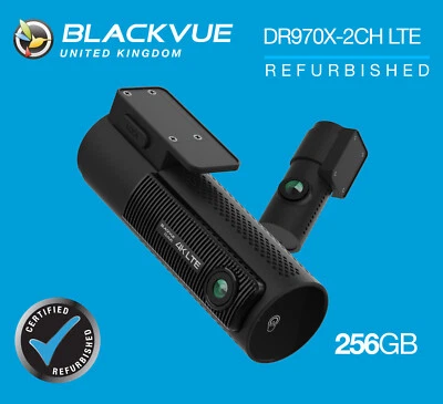 BlackVue Dash Cam DR970X-2CH LTE 4K Front and Rear Wi-Fi GPS (256GB) - REFURB - Image 1 of 4