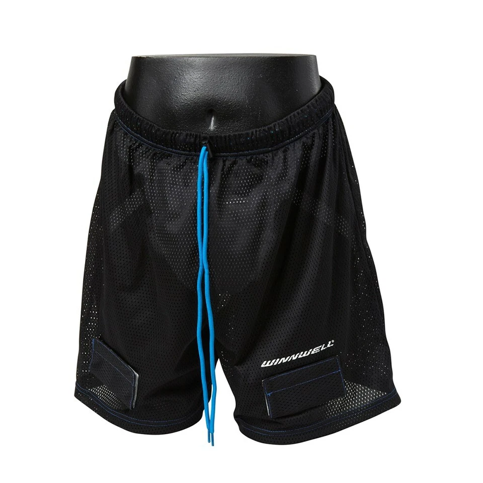 WINNWELL Eishockey Damen Frauen Mesh Shorts Jill Beckenschutz Protektor Kombi