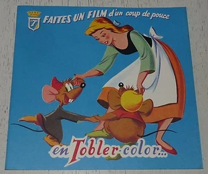 ALBUM VIDE CHOCOLAT TOBLER 1952 CENDRILLON TOBLER-COLOR WALT DISNEY / EMPTY - Imagen 1 de 3