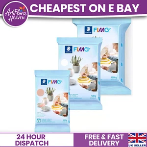 STAEDTLER FIMO Air Basic - lufttrocknende Modelliermasse 250g,500g & 1Kg - weiß - Bild 1 von 12