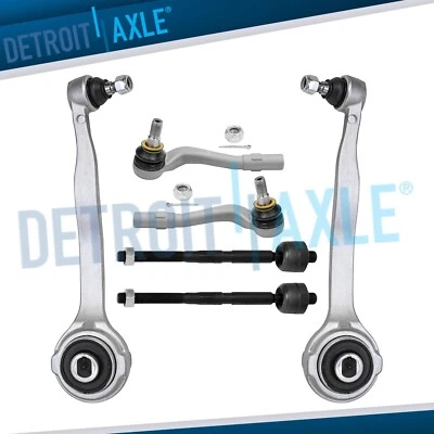 6pc Front Lower Forward Control Arms Tierods for Mercedes-Benz C240 C320 C55 AMG - Image 1 of 4