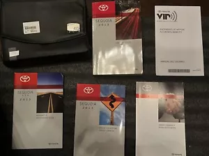 2013 Toyota Sequoia Owners Manual User Guide OEM - Picture 1 of 5