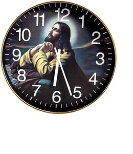 The Prayer Clock 12 Gold - Picture 1 of 2