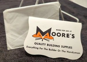 1968 ~ MOORE'S Baumarkt Baubedarf Werbung NÄHSET ~ NOS! - Bild 1 von 16