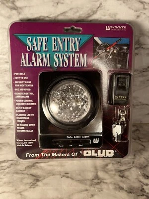Winner Intl. Safe Entry Alarm System with Remote, Siren, Flashing LED Light - Image 1 of 4