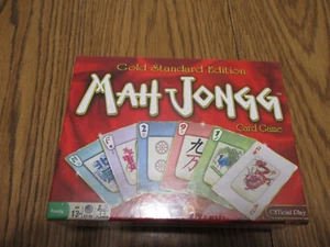 Mah Jongg Gold Standard Edition Playing Cards Official Moves NEW SEALED  GAME - Picture 1 of 4