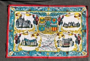 Vtg Dish Towel FRANCE Souvenir Kitchen Towel UNUSED cotton - Picture 1 of 4