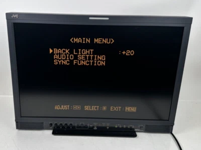 JVC DT-R24L41D Multiformat LCD Monitor - Excellent Condition - Image 1 of 4