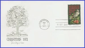 USA4 #1445 U/A ARTMASTER FDC   Christmas Partridge & Pear Tree - Picture 1 of 1