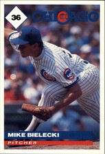1991 Cubs Marathon #36 Mike Bielecki 
