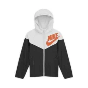 Nike Junior Hoodie NSW Sportwear Windrunner Jacket Size Small CU9301-101 - Picture 1 of 4