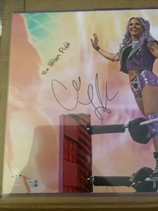 WWE CANDICE LERAE 16 X 20 PHOTO SIGNED AND INSCRIPTION - Picture 1 of 7