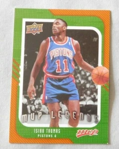 2008-09 Upper Deck MVP Basketball Legends #248 Isiah Thomas Detroit Pistons - Picture 1 of 1