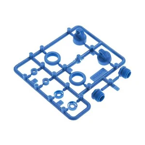 Axial 10mm Shock Caps Parts Tree Blue, AXIC3301 - Picture 1 of 2