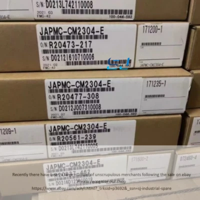 Brand new Yaskawa JAPMC-CM2304-E Driver Board JAPMC-CM2304-E - Image 1 of 2
