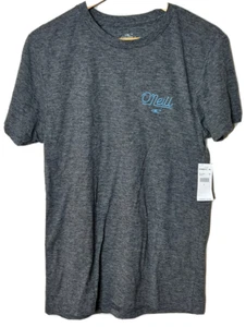 O'Neill Mens Logo T-Shirt Sz Small A Modern Fit T Shirt Men’s Grey NWT NEW - Picture 1 of 6
