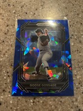 2023 Panini Prizm - Blue Ice Prizm #199 - Goose Gossage - HOF - New York Yankees