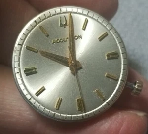 Movement Bulova Accutron Model Tuning Fork 2180 Men's Watch Untested Bin A - Picture 1 of 4