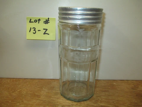 HOOSIER CABINET ORIGINAL COLONIAL STYLE ALLSPICE SPICE JAR  LOT # 13-Z Cover