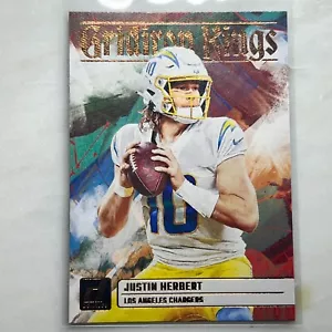 2023 Donruss - #GK-4 Justin Herbert Los Angeles Chargers Bronze Gridiron Kings - Picture 1 of 2