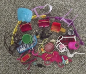 BARBIE DOLL Horse Saddle & ACCESSORIES LOT - Picture 1 of 9