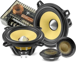 FOCAL ES-100K 4" 60W RMS K2 POWER CAR COMPONENT SPEAKERS TWEETERS CROSSOVERS NEW - Picture 1 of 5