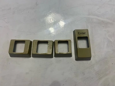 Rare: IBM Model F Key Cap Overlays X4 Makes The Keys Wider For Typing AT XT 5160 - Image 1 of 3