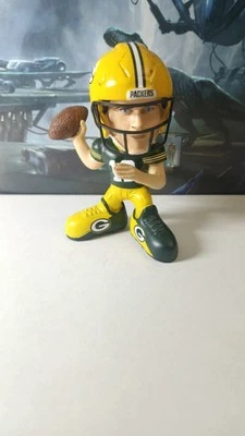 Aaron Rodgers 4.5" FOCO Showstomperz Bobblehead NFL Green Bay Packers Foto 1 de 2
