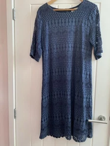 CREAM Fully Lined Lace Dress Size 14 - Picture 1 of 1