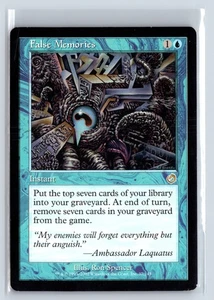 (2x) FALSE MEMORIES - Torment – MTG Magic the Gathering Card - Rare - Picture 1 of 6