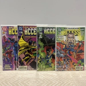 DC/MARVEL: ALL ACCESS (1996) Complete Set Of #1-#4 - Imagen 1 de 5
