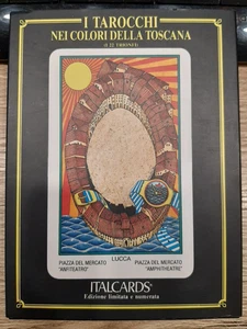 I TAROCCHI NEI COLORI DELLA TOSCANA (I 22 TRIONFI) - Italcards - ed. limitata - Foto 1 di 5