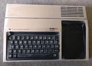 Computadora Texas Instruments Ti-99/4A 1982 vintage SIN CABLES/piezas o reparación - Imagen 1 de 8