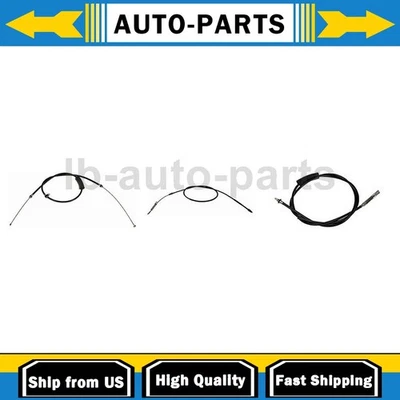 Cabo de freio de estacionamento Dorman dianteiro traseiro 3x para 2003-2005 GMC Savana 2500 4.3L - Imagem 1 de 4