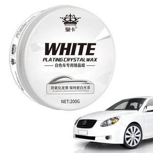Car Wax For White Cars White Automotive Solid Wax Paste Car Care - Picture 1 of 12