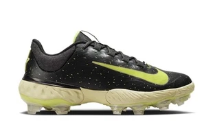 Nike Alpha Huarache Elite 4 Low MCS Baseballschuhe "Black Lime" FV6096-001 - Bild 1 von 9