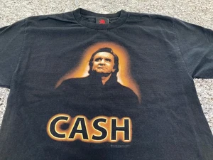 Camiseta De Colección Y2K Johnny Cash Zion Gráfica Banda Rock Country Cantante Grande 2004 - Imagen 1 de 9